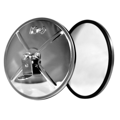 ESPEJO EN ACERO INOX CONVEXO 8 1/2