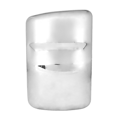 CUBRE SOPORTE INF CROMADO P/BRAZO ESPEJO INTERNATIONAL 9200/9400 DER1