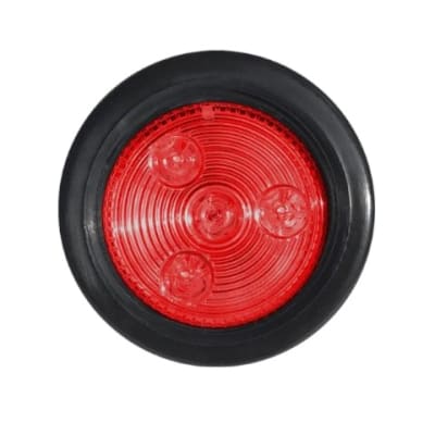 FOCO LED 2 PULG ROJO 12-24V1