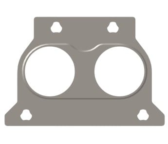 EMPAQUETADURA DE MÚLTIPLE DE ESCAPE CUMMINS ISX C/EGR (131672)1