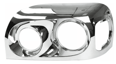 BISEL CROMADO PARA FARO PRINCIPAL FREIGHTLINER CENTURY-IZQ1