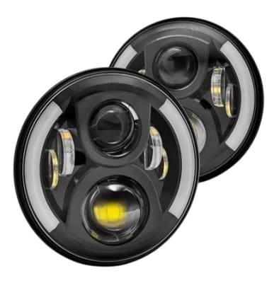 ÓPTICO REDONDO LED ALTA/BAJA POCISIÓN INTERMITENTE 12V/80V2