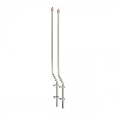 GUÍAS DE BUMPER ACERO INOX 48 1.21 mts KIT 2 PCS1