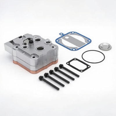CULATÍN COMPRESOR DE AIRE 1 PISTÓN DETROIT S60 DE 14.0L (RK.01.856)1