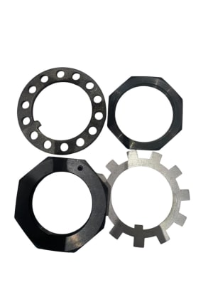 KIT , TUERCA Y GOLILLA  PARA MAZA DE EJE AMERICANO STD1