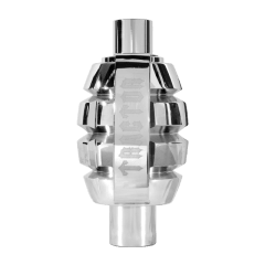 POMO CROMADO PARA VÁLVULA DE PARQUEO EN FORMA DE GRANADA