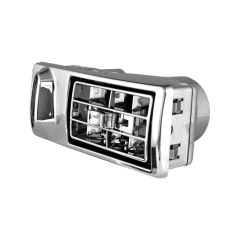 REJILLA DE REEMPLAZO PARA A/C KENWORTH 2002 CROMADA lado conductor