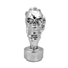 CUBIERTA PARA PALANCA CROMADO DE 13/15/18 VEL CALAVERA