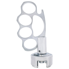 CUBIERTA PARA PALANCA CROMADO DE 13/15/18 VEL TIPO MANOPLA