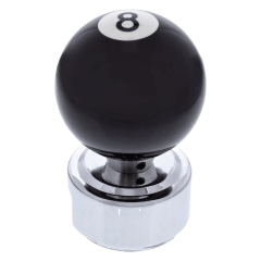 CUBIERTA PARA PALANCA CROMADO DE 131518 VEL POMO BOLA 8