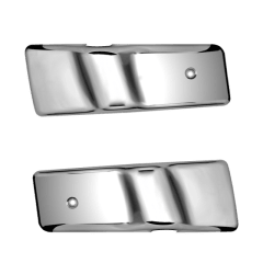 CUBRE BASE CROMADA INF SOPORTE ESPEJO P/FREIGHTLINER COLUMBIA CENTURY 1 SET