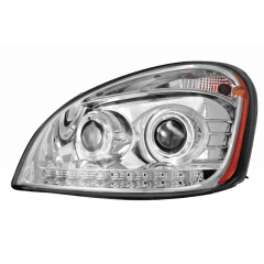 FARO PRINCIPAL FREIGHTLINER CASCADIA C/LUPA LED LUZ MEDIA IZQ