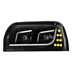 FARO PRINCIPAL FREIGHTLINER CENTURY CREE LED DRL DOT SAE NEGRO IZQ