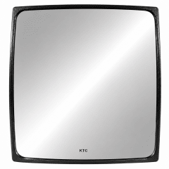 ESPEJO CROMADO PARA SOPORTE CAPOT INTER CON LUZ LED 12 V/ATRAS/DER