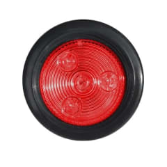 FOCO LED 2 PULG ROJO 12-24V