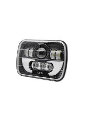 ÓPTICO RECT 7 8 LED 9-48V 2400LM