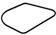 ORING DE  ÁRBOL DE LEVA CUMMINS ISX/ISX15 (rectan) (131642)