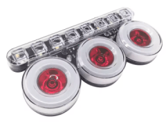 PACK FOCO TRASERO TRES PARA RAMPLA 12-24V