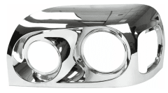 BISEL CROMADO PARA FARO PRINCIPAL FREIGHTLINER CENTURY-IZQ