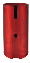 BASE PARA PERILLA DE PALANCA DE VELOCIDADES, UNIVERSAL EN ABS/ROJO