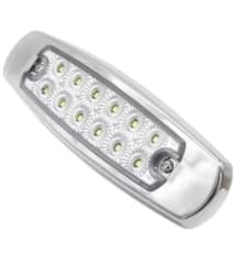 PACK LUZ LED 12 INDICADORA POSICIÓN FRENO  12V-24V_BLANCA