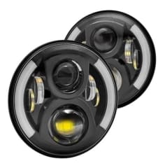 ÓPTICO REDONDO LED ALTA/BAJA POCISIÓN INTERMITENTE 12V/80V
