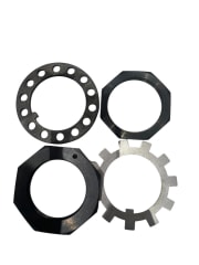 KIT , TUERCA Y GOLILLA  PARA MAZA DE EJE AMERICANO STD