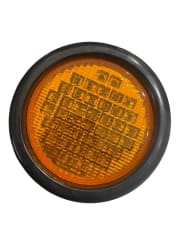 FOCO LED 4PULG VOLT 12V/24/AMARILLO CH-009-F141_AO BEST