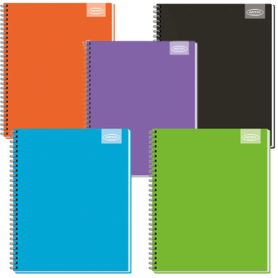 Cuaderno Universitario Artel 100 Hojas 7Mm Colores1