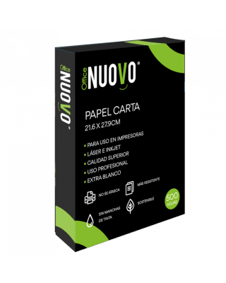 Resma de hoja carta 500 hojas / NUOVO1
