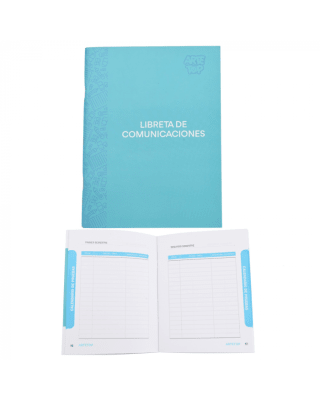 LIBRETA DE COMUNICACIONES 50 HOJAS /  ARTE TOP1