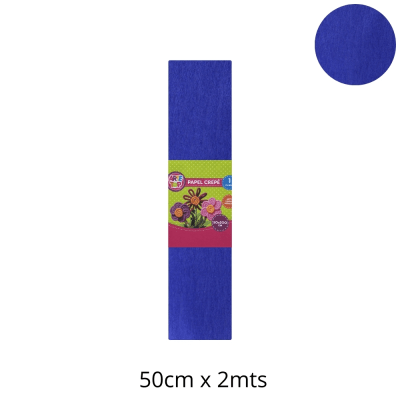 PAPEL CREPE 50x200CM AZUL1