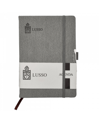AGENDA LUSSO A5 TOUCH GRIS  /NUOVO1