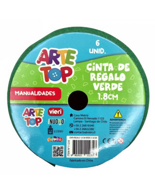 CINTA DE REGALO 1,8 CMTS/ ARTE TOP1