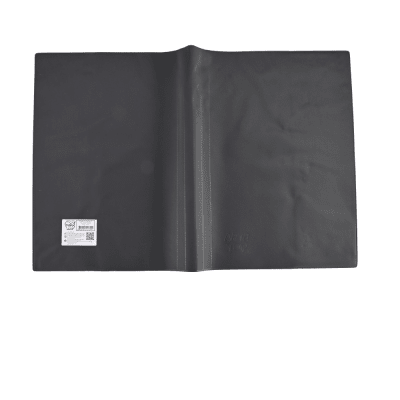 FORRO PVC  CUADERNO COLLEGE NEGRO ARTETOP1