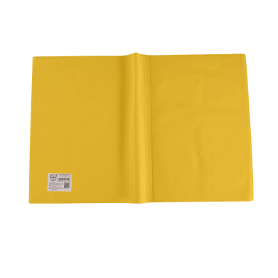 FORRO PVC  CUADERNO UNIVERSITARIO AMARILLO /  ARTE TOP1