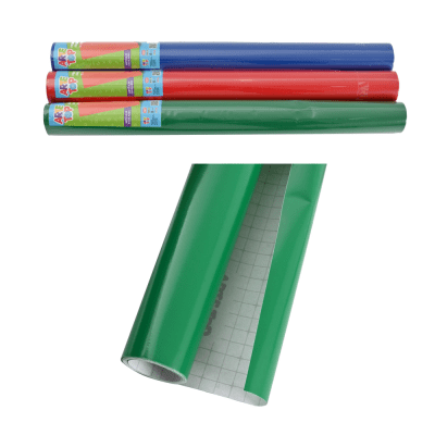 FORRO PLASTICO ADHESIVO COLORES MIX 33x150CM  / ARTETOP1