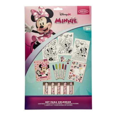 Set colorear Minnie / ARTEL1