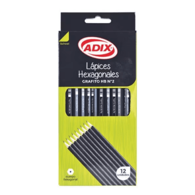 Lápiz Grafito Triangular HB / ADIX1