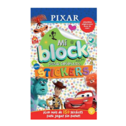 BLOCK DE STICKERS PARA COLOREAR / THE GARAGE KIDS1