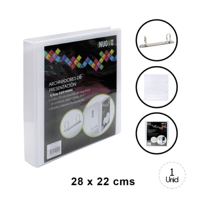 ARCHIVADOR PRESENTACION CARTA 2.5 PULG NUOVO1