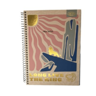Cuaderno Especial 150 hojas REY LEON SAFARI ARTEL1