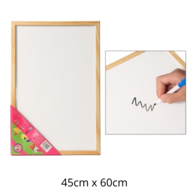 PIZARRA MURAL BLANCA 45x60CM / ARTE TOP1
