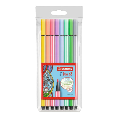 SET 8 ROTULADORES STABILO PEN 681