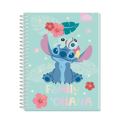 CUADERNO UNIVERSITARIO  STITCH 150 HOJAS /ARTEL1