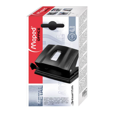 Perforadora Essentials 2 Agujeros 20/25 Hojas Maped1