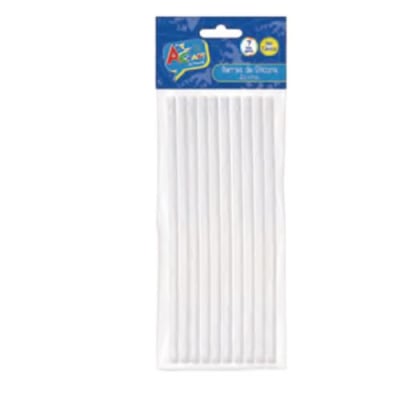 Adhesivo en barra  silicona 30 cms  12 unidades  Art Craft1