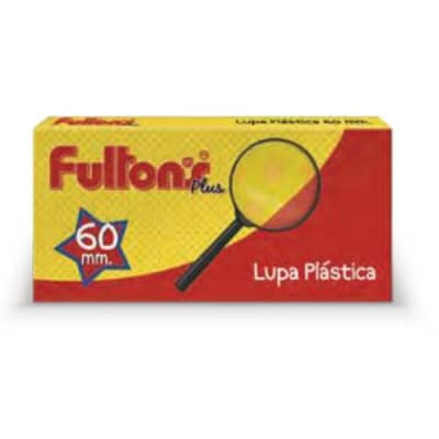 Lupa plástica negra 60 mm  Fultons1