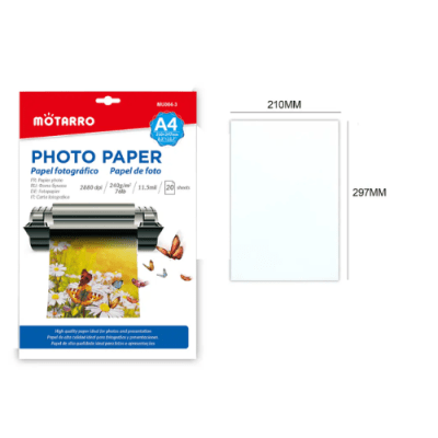 PAPEL FOTOGRAFICO  A4 180 gr1