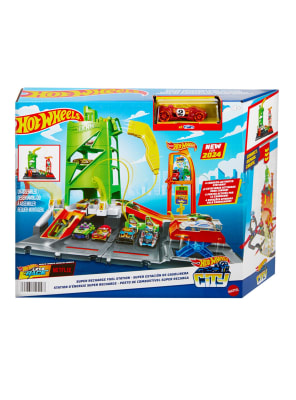 Pista Hot Wheels Súper Estación de Gasolina2